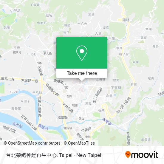 台北榮總神經再生中心地圖