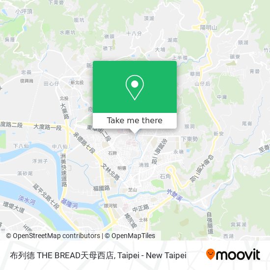 布列德 THE BREAD天母西店 map