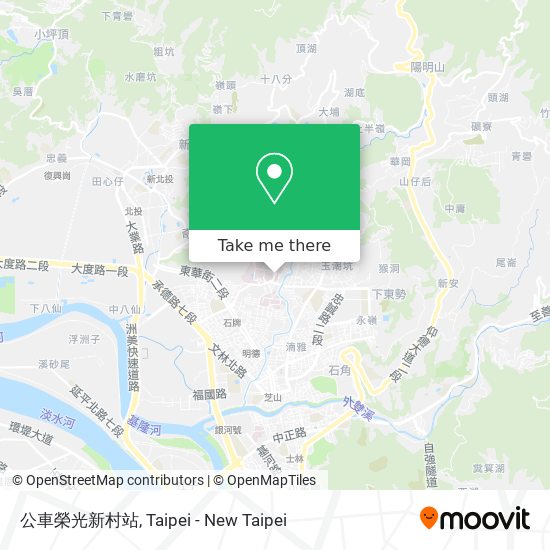 公車榮光新村站 map
