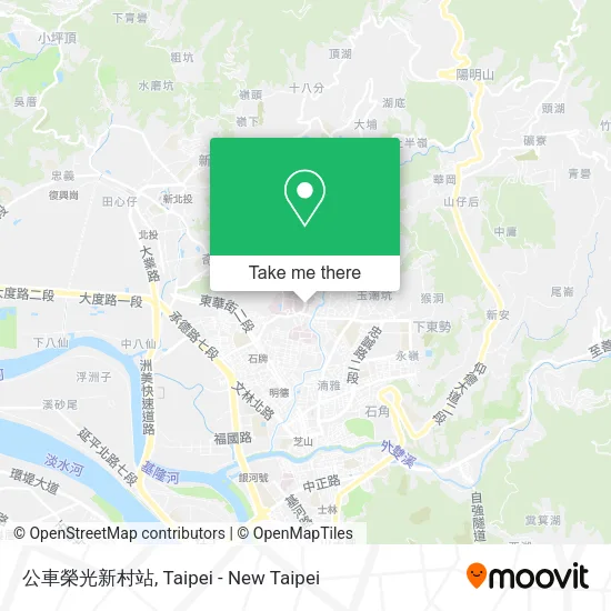 公車榮光新村站地圖