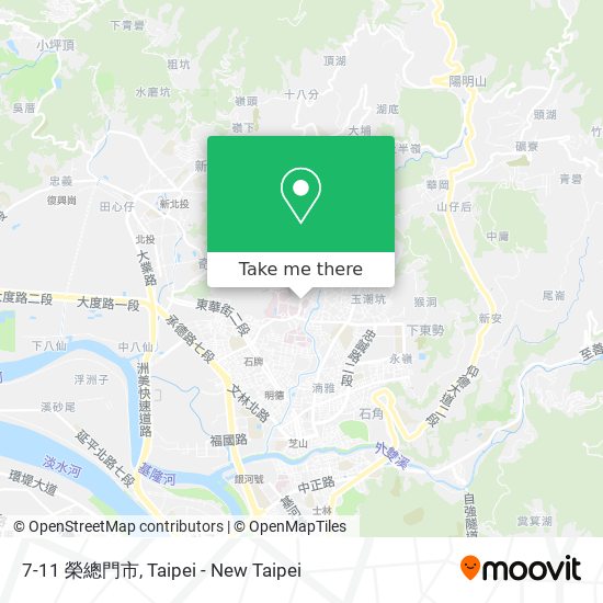 7-11 榮總門市 map