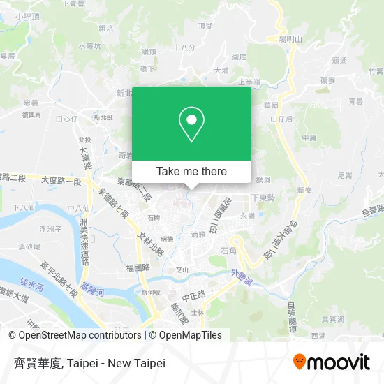 齊賢華廈地圖