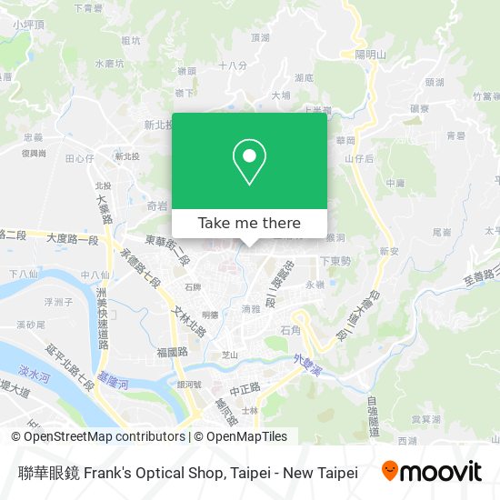 聯華眼鏡 Frank's Optical Shop map