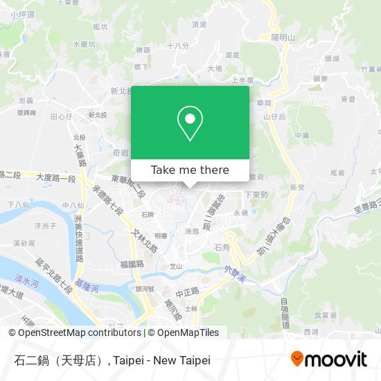 石二鍋（天母店） map