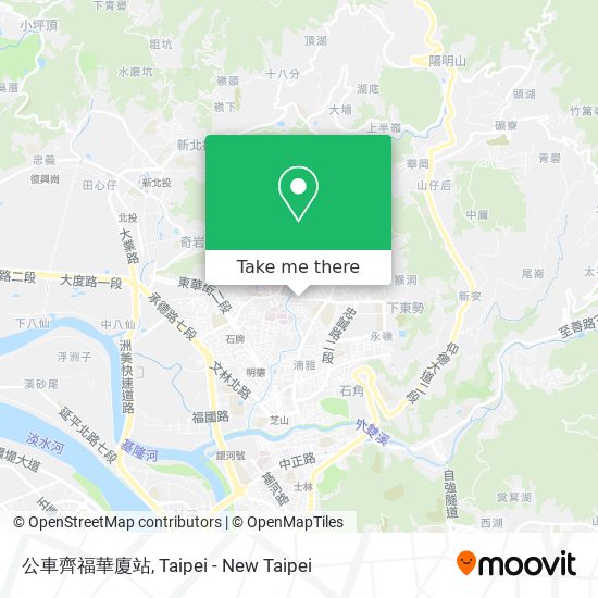 公車齊福華廈站 map