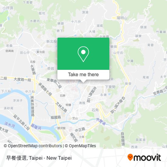 早餐優選地圖