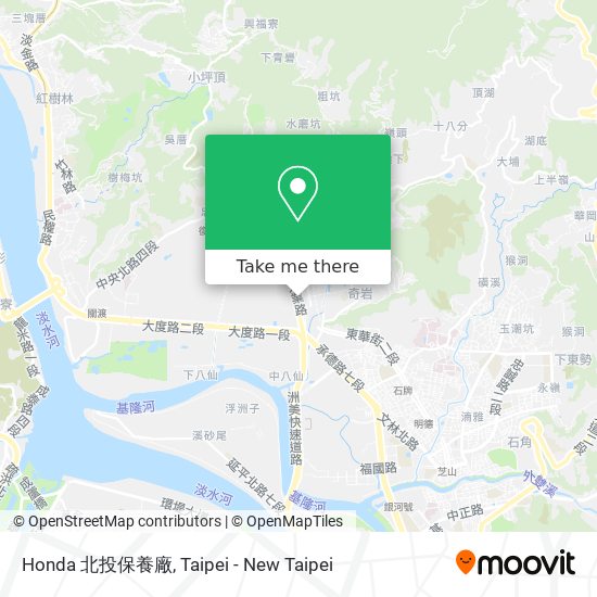 Honda 北投保養廠 map