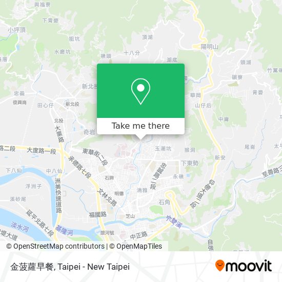 金菠蘿早餐 map