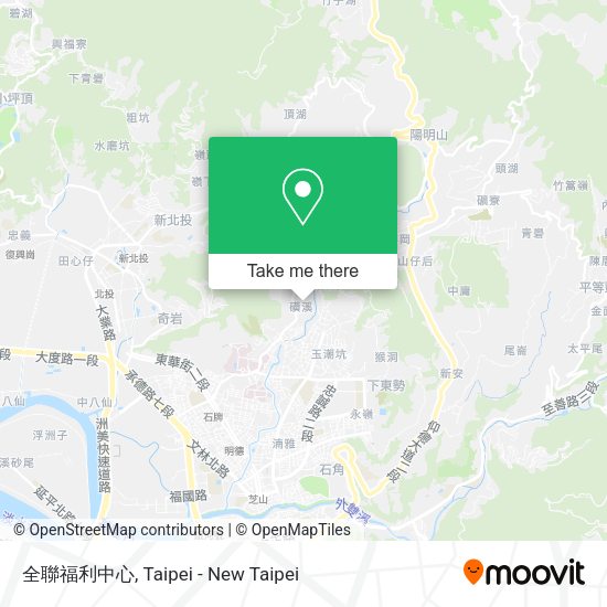全聯福利中心地圖