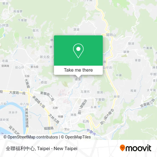 全聯福利中心地圖