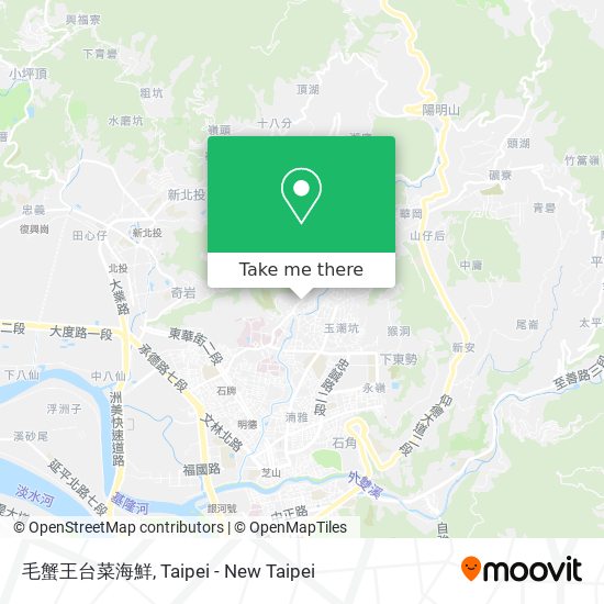毛蟹王台菜海鮮 map