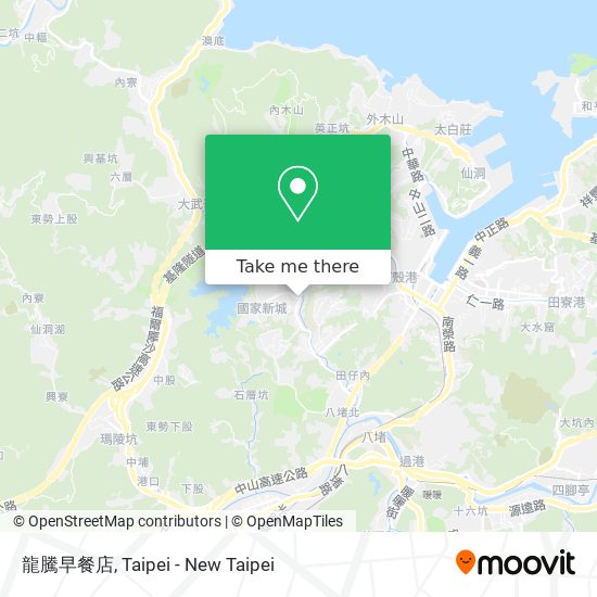 龍騰早餐店 map