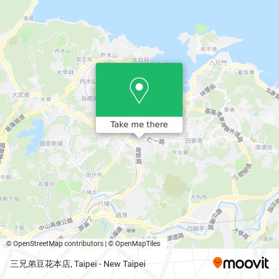 三兄弟豆花本店 map