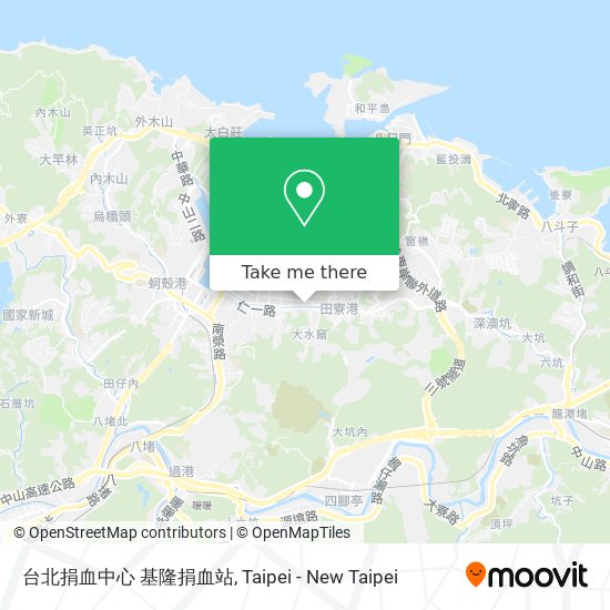 台北捐血中心 基隆捐血站 map