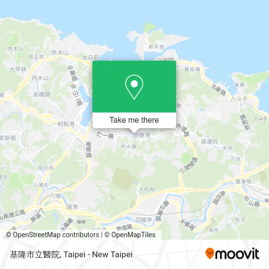 基隆市立醫院地圖