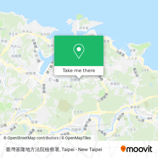 臺灣基隆地方法院檢察署 map