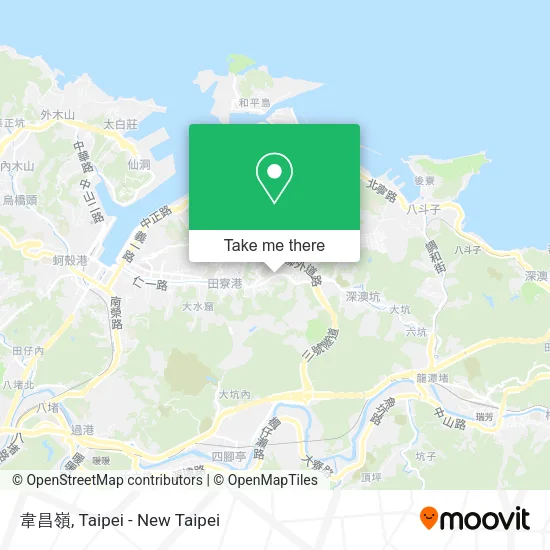韋昌嶺 map