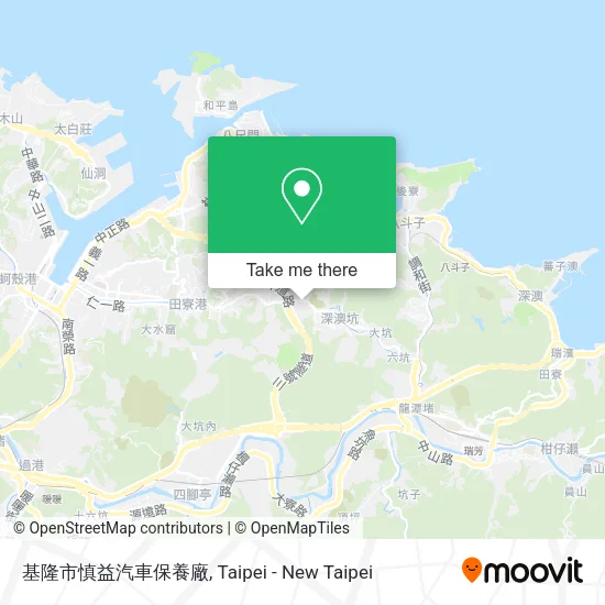 基隆市慎益汽車保養廠地圖