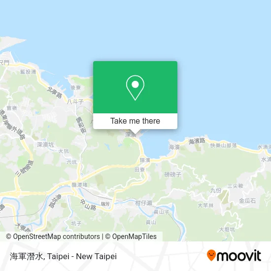 海軍潛水地圖