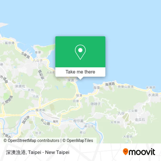 深澳漁港地圖