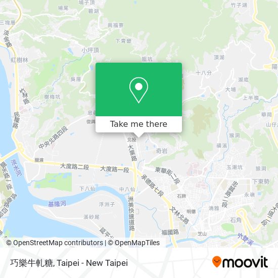 巧樂牛軋糖 map