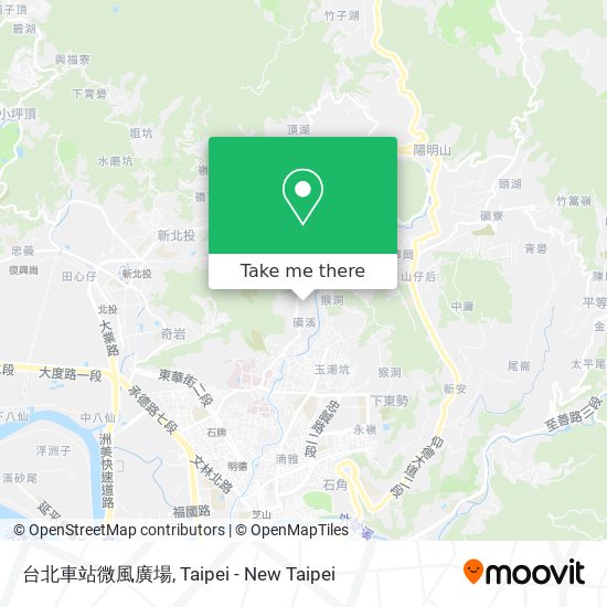 台北車站微風廣場 map