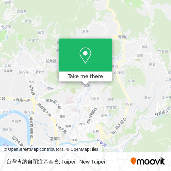 台灣肯納自閉症基金會 map