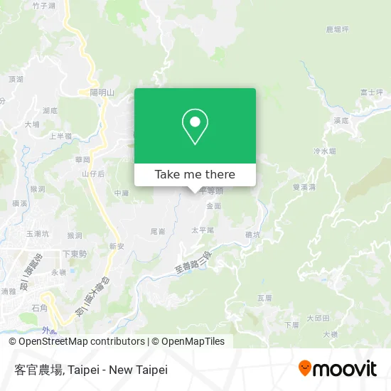 客官農場 map