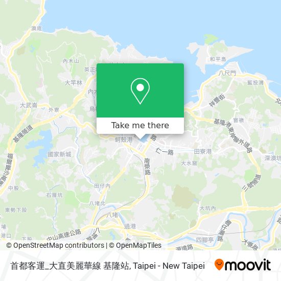 首都客運_大直美麗華線 基隆站 map