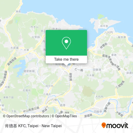 肯德基 KFC map