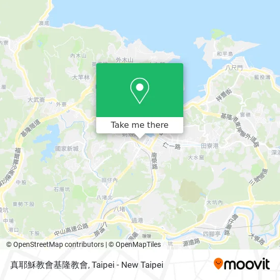 真耶穌教會基隆教會地圖