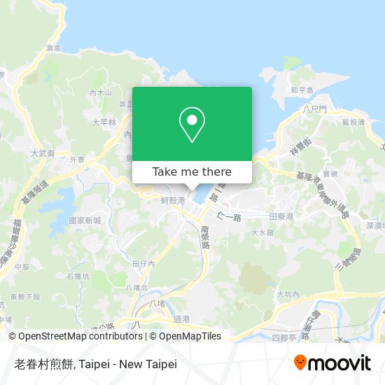 老眷村煎餅 map