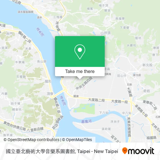 國立臺北藝術大學音樂系圖書館 map