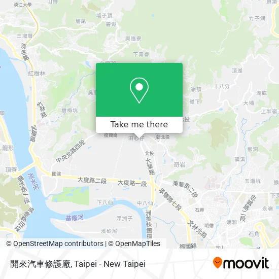 開來汽車修護廠 map