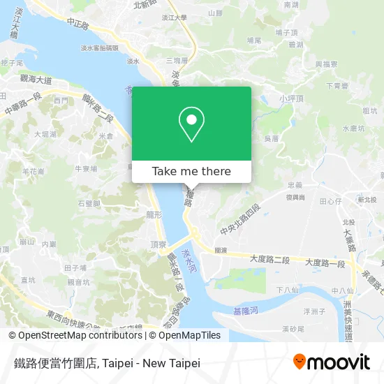 鐵路便當竹圍店 map