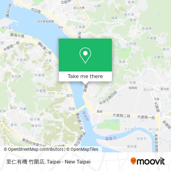 里仁有機 竹圍店 map