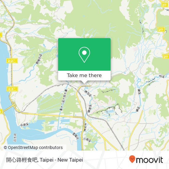 開心路輕食吧 map