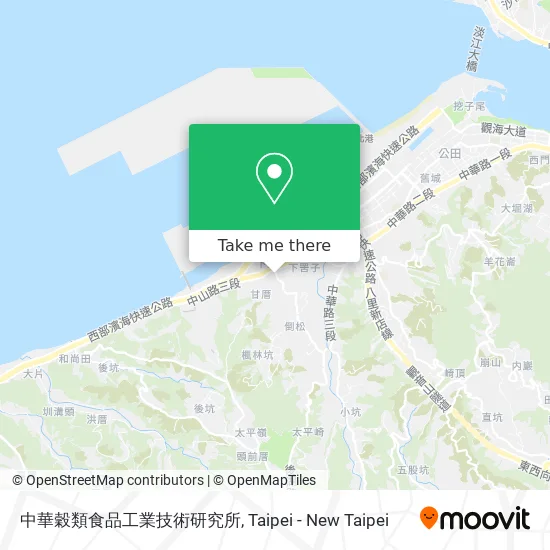中華穀類食品工業技術研究所 map