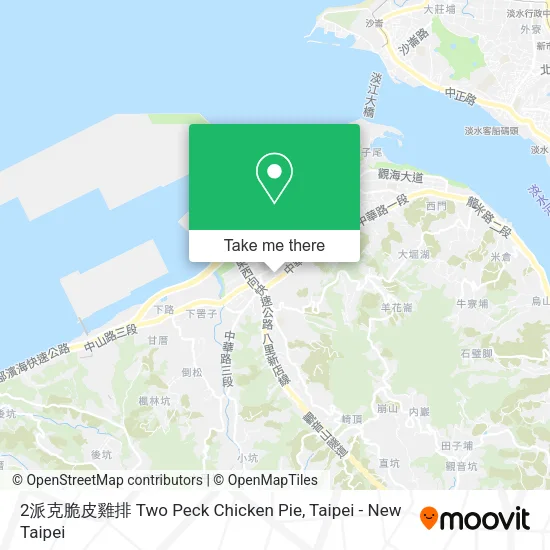 2派克脆皮雞排 Two Peck Chicken Pie地圖