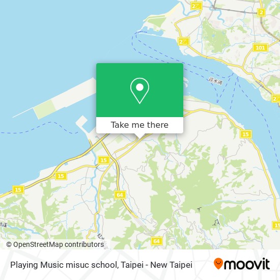 Playing Music misuc school map