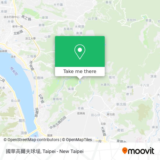國華高爾夫球場 map