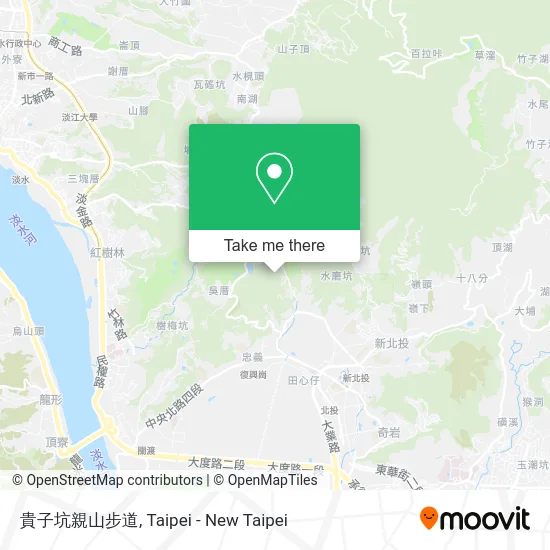 貴子坑親山步道 map