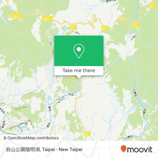 前山公園陽明湖 map