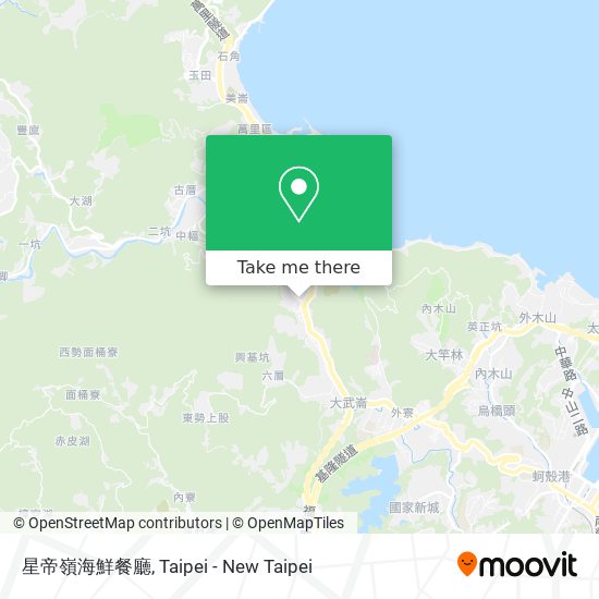 星帝嶺海鮮餐廳 map