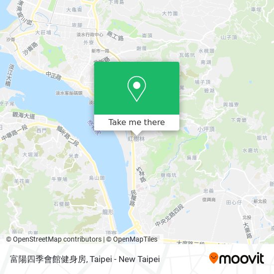 富陽四季會館健身房 map