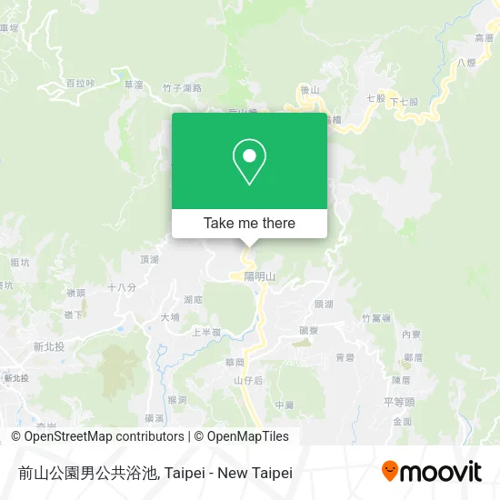 前山公園男公共浴池 map
