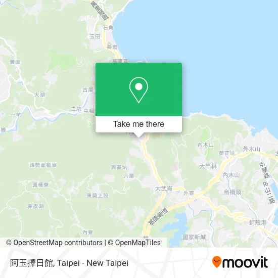 阿玉擇日館地圖