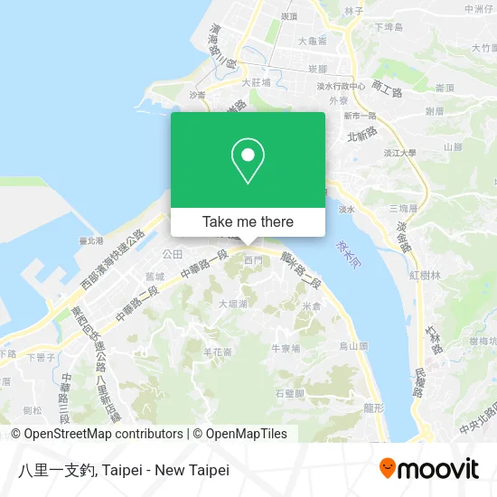 八里一支釣 map
