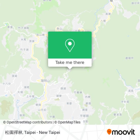 松園禪林 map
