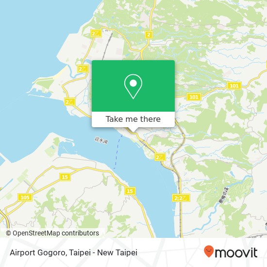 Airport Gogoro map